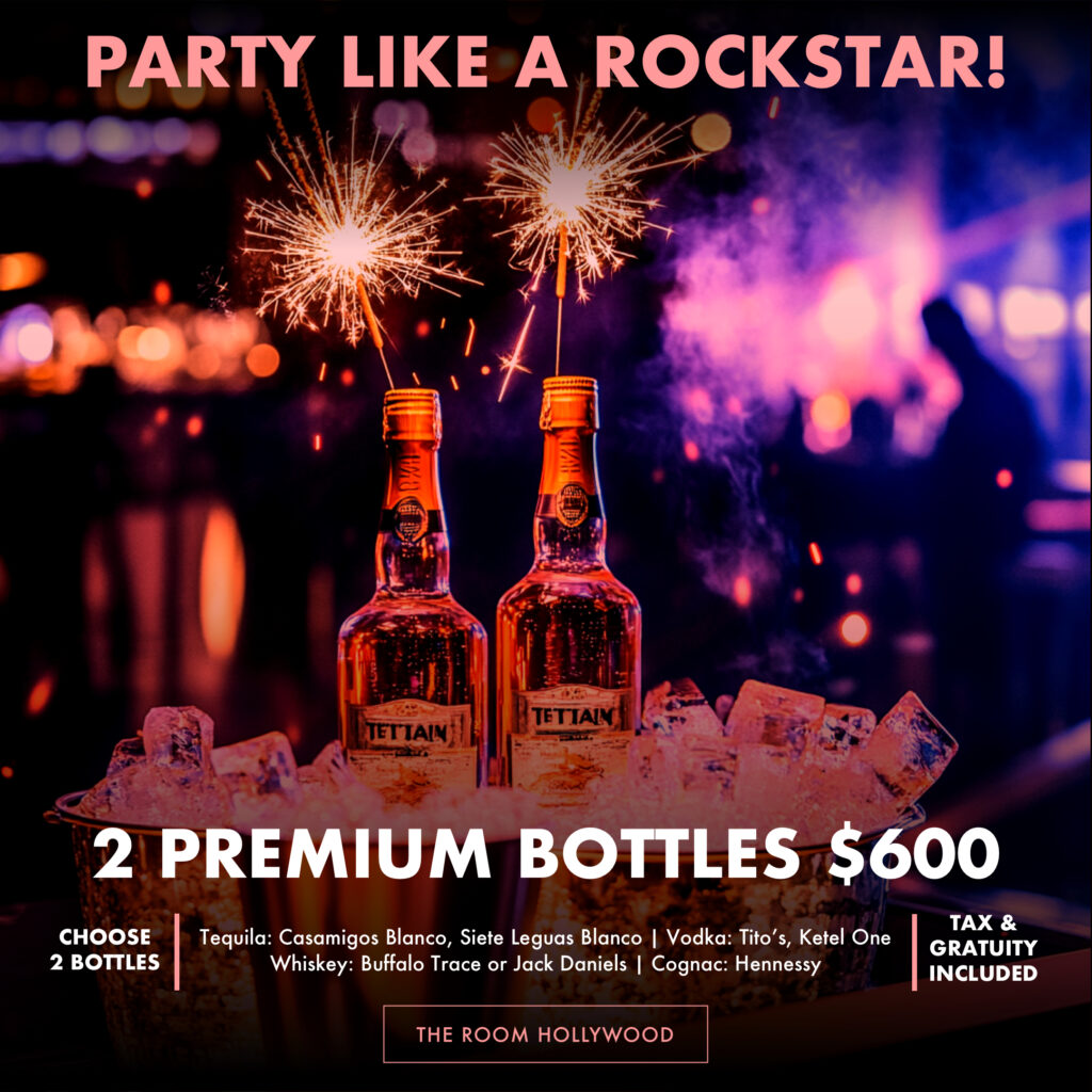 THE-ROOM-HOLLYWOOD-CLUB-BOTTLES-PACKAGE