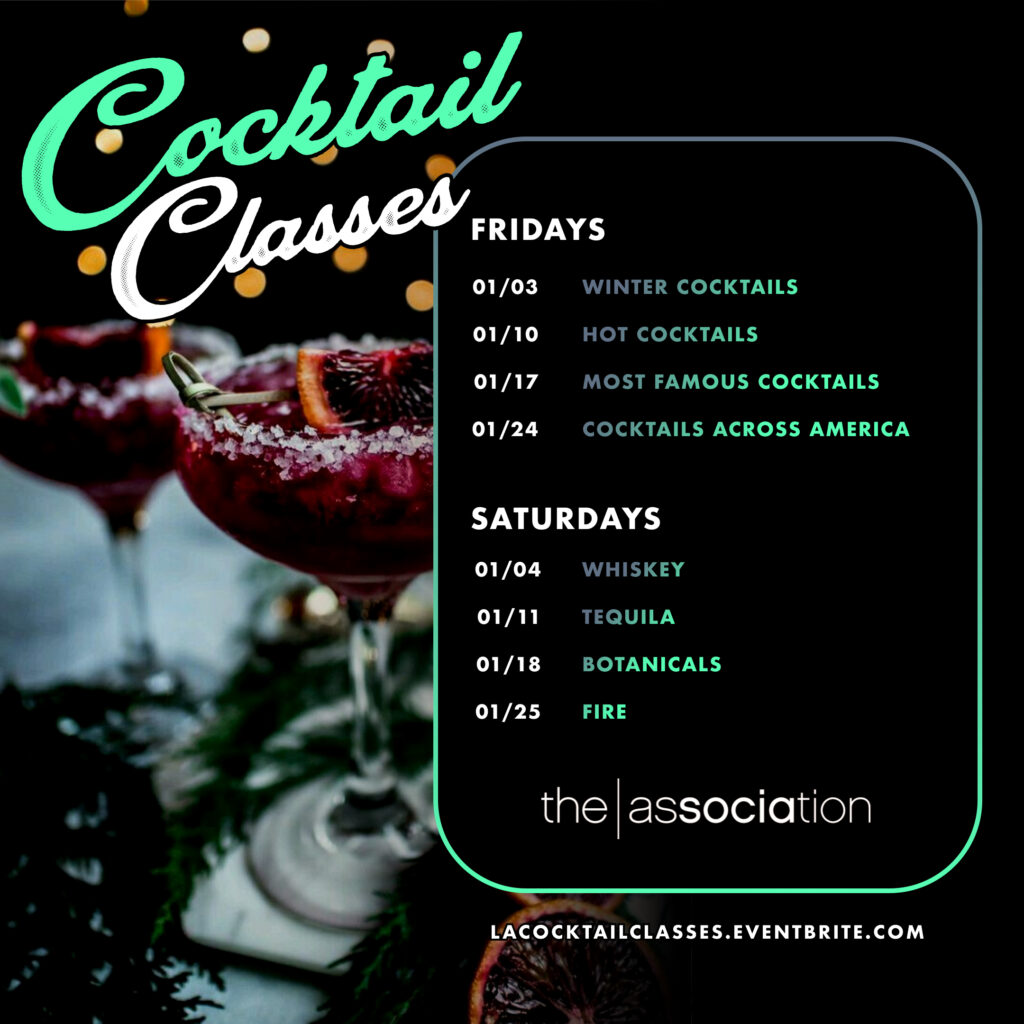 COCKTAIL SCHEDULE January