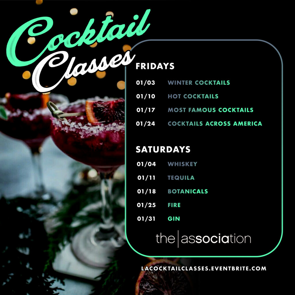 COCKTAIL SCHEDULE January