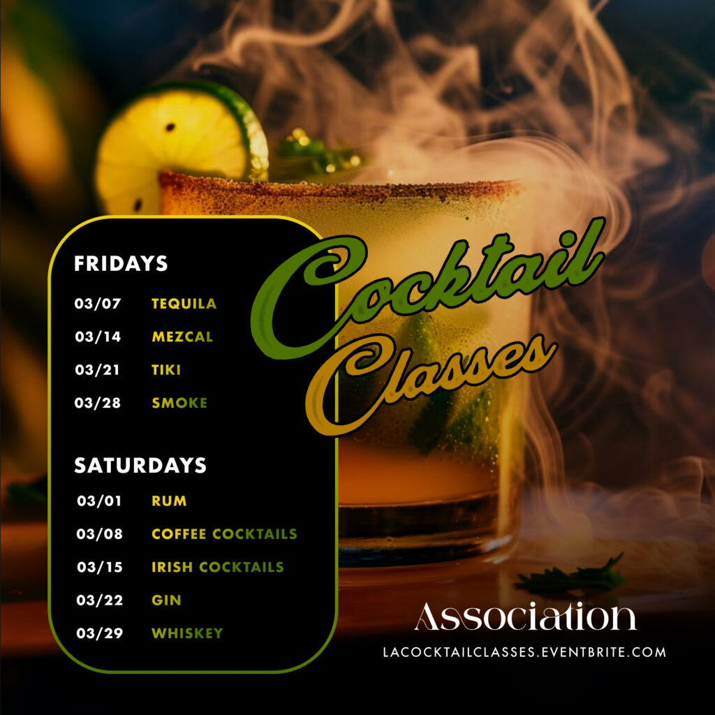 COCKTAIL SCHEDULE March